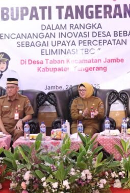 Wabup Tangerang Intan Nurul Hikmah Canangkan Inovasi Desa Bebas Tuberkulosis (DBT)