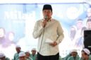 Bupati Tangerang, Moch. Maesyal Rasyid, memberikan sambutan dalam peringatan Milad ke-4 Pondok Pesantren Qod Faaza Lil Firdaus di Suradita, Kecamatan Cisauk, Minggu (20/7/2025).(Foto: Dok. Pemkab Tangerang)