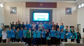 Foto Bersama Jajaran DPK KNPI Tigaraksa, Camat Tigaraksa, dan Ketua DPD KNPI Kabupaten Tangerang