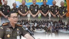 Suasana penuh keakraban saat syukuran HBA ke-65 di Aula Kejaksaan Negeri Kabupaten Tangerang,(Foto: Dok Humas Kejari Kabupaten Tangerang)