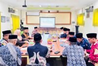 Suasana uji publik pembelajaran kitab kuning yang digelar Kemenag Kabupaten Tangerang di MAN 1 Tangerang, (Foto: Dok.  Humas Kemenag Kab. Tangerang).