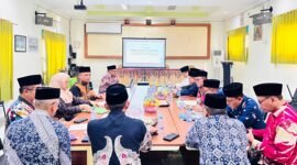 Suasana uji publik pembelajaran kitab kuning yang digelar Kemenag Kabupaten Tangerang di MAN 1 Tangerang, (Foto: Dok.  Humas Kemenag Kab. Tangerang).