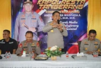 Kapolresta Tangerang Kombes Pol Andi Muhammad Indra Waspada Amirullah menggelar silaturahmi dengan para Insan Pers. (Foto: Istimewa)