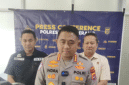 Kapolresta Tangerang Kombes Pol Andi Muhammad Indra Waspada Amirullah ketika Press Conference  kasus pemerasan yang dilakukan oknum RT dan RW di Curug.(Foto: Istimewa)
