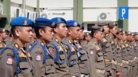 Satpol PP Kabupaten Tangerang Ketika Peluncuran Tagline Baru 