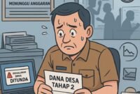 Ilustrasi Kades di Tangerang Gelisah Akibat Dana Desa Terancam Gagal Cair. (Foto: Dok. Istimewa)