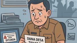 Ilustrasi Kades di Tangerang Gelisah Akibat Dana Desa Terancam Gagal Cair. (Foto: Dok. Istimewa)