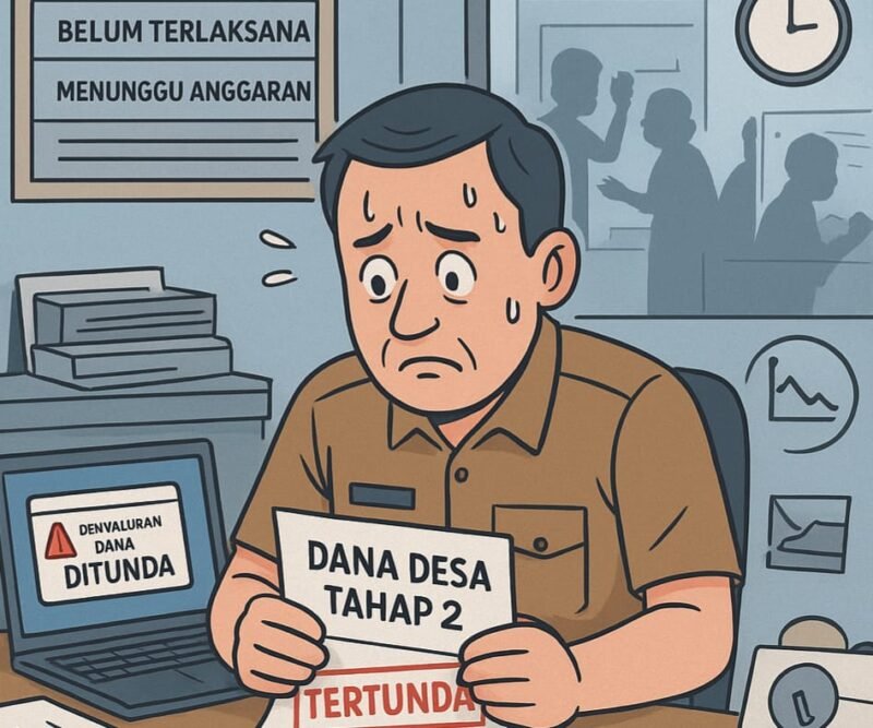 Ilustrasi Kades di Tangerang Gelisah Akibat Dana Desa Terancam Gagal Cair. (Foto: Dok. Istimewa)
