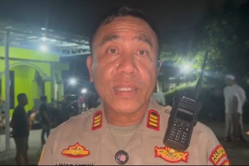 Kapolsek Tigaraksa AKP. I Made Artana di TKP Percobaan Curanmor (Foto: TNG Aja)