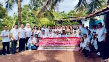 PTK Indonesia kunjungi kediaman Sudirman Indra di Solear. (Foto: Istimewa)